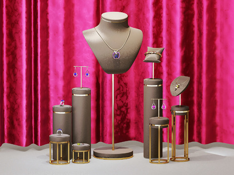 Modern jewelry display