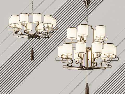 New Chinese Chandelier Hall Lights