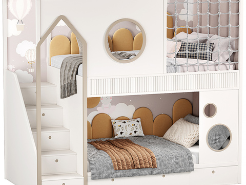 kids Bed high and low bed