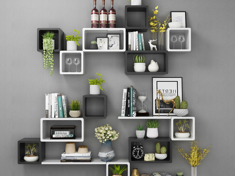 Nordic Wall Decoration Shelf Laminates