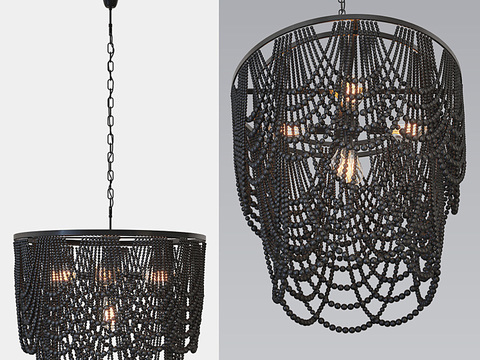 Dark Style Chandelier Hall Chandelier Free