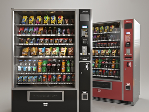 Modern Snack Drink Vending Machine