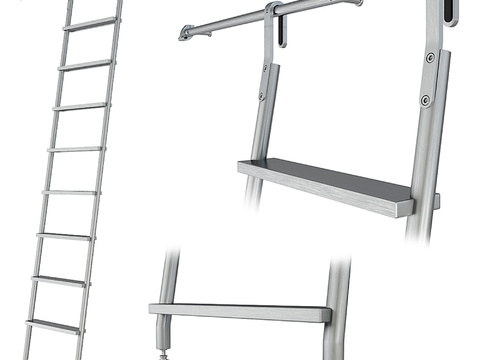 Industrial wind stair ladder