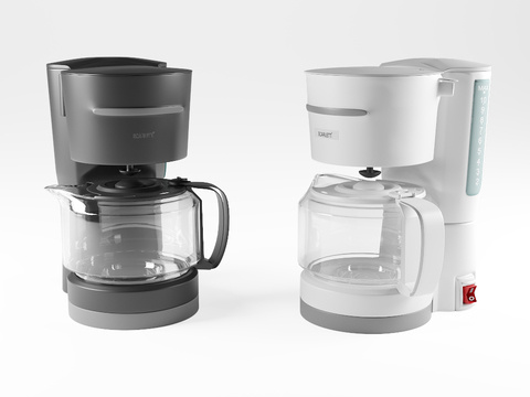 Modern vertical coffee machine