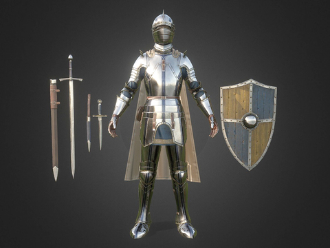 European-style Roman character soldier