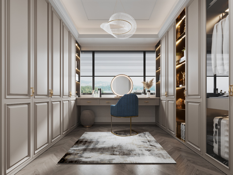 Modern Affordable Luxury Style Cloakroom Free