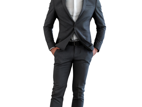 Modern Business Suit Man