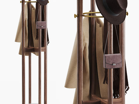 Modern coat rack