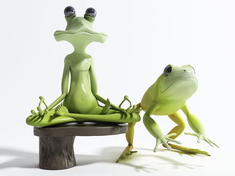 Modern Frog Handmade