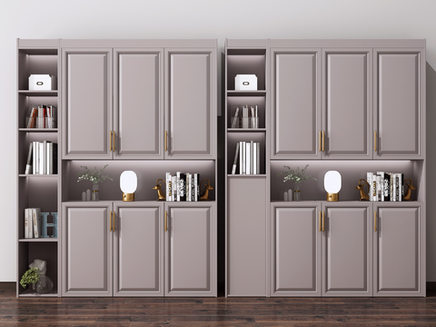 Modern Decorative Locker Combination