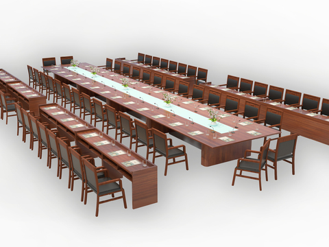 Modern large conference table