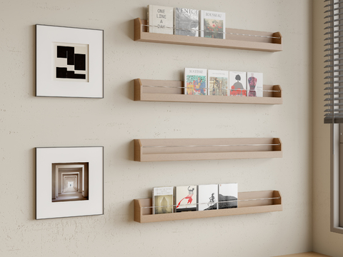 Wall Cabinet Bookshelf Storage Rack