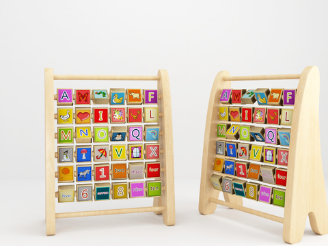 Modern Children's Literacy Book Rack