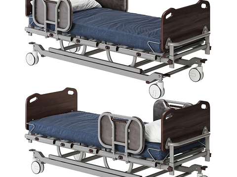 modern hospital ambulance bed sickbed