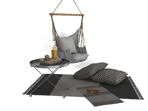 Nordic Fabric Hanging Chair Free