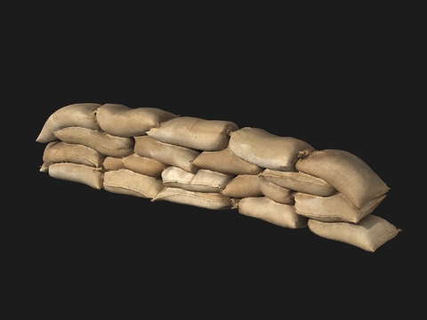 Modern Sandbag Barrier Free