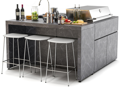 Marble Bar Counter