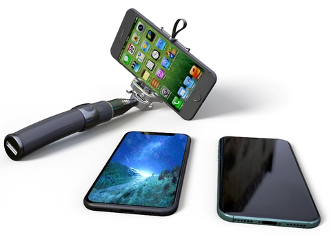 Smart phone phone selfie stick