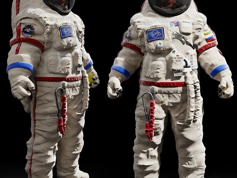 Modern astronaut spacesuit