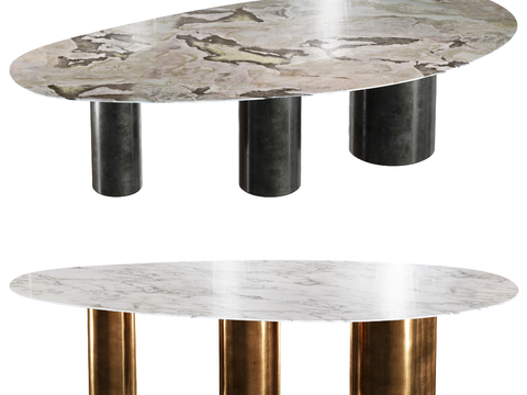 BAXTER modern marble dining table