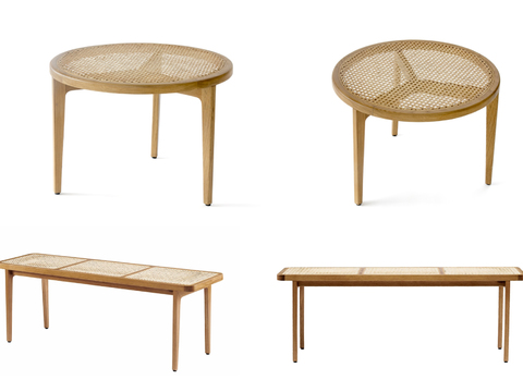 Modern Round Table Bench