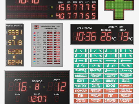 electronic liquid crystal display