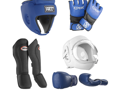 Modern Sanda Boxing Head Guard