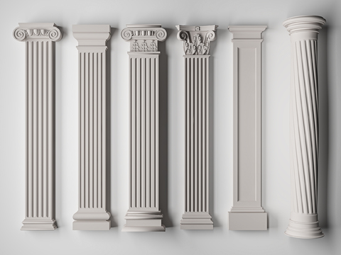 Jane European Gypsum Roman Column