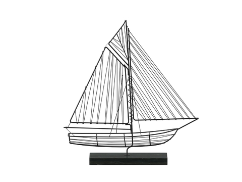 Modern Iron Sailing Ornaments