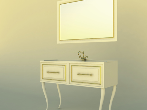 Jane European bathroom cabinet free