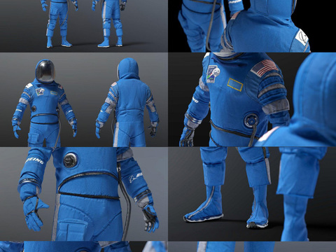 Modern Astronaut Space Suit