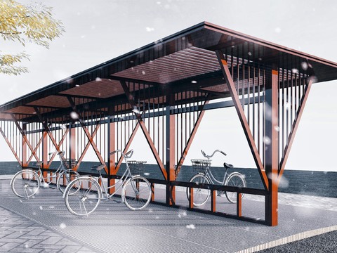 Modern Bike Shed