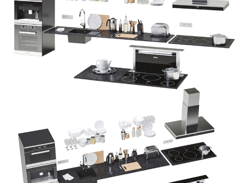 Modern Kitchen Kitchenware Combination