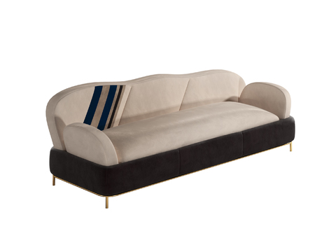 Fendi modern fabric multiplayer sofa