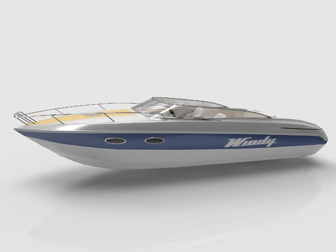 Modern Speedboat