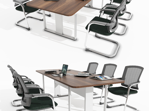 Modern Solid Wood Conference Table