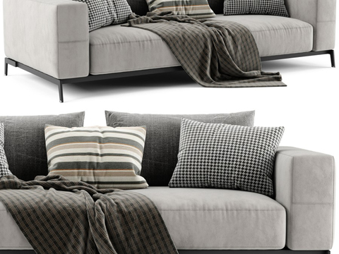 Flexform double sofa