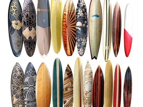 modern surfboard