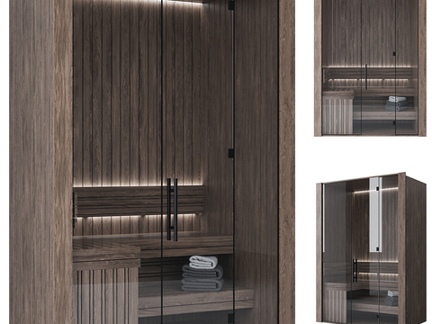 Modern sauna room khan steam room