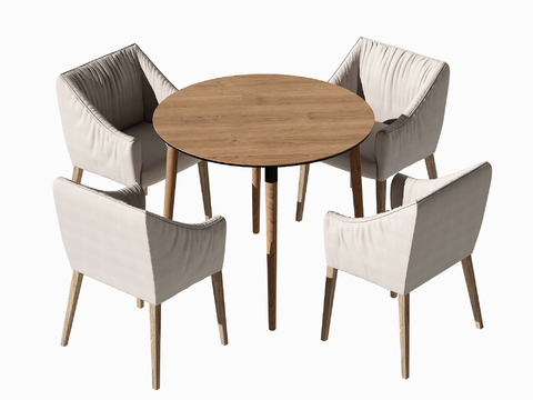 Modern Solid Wood Coffee Tables and Chairs