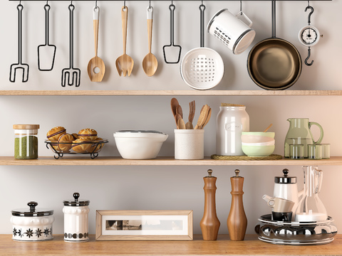 Nordic Pot and Spoon Kitchenware Tableware