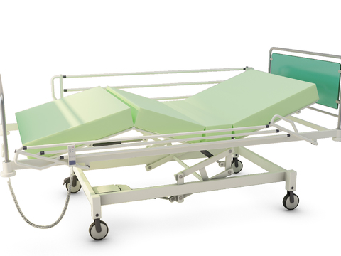 Modern hospital medical bed