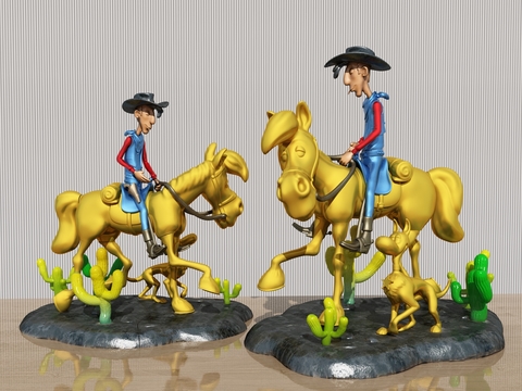 Modern Lucky Luke Handset