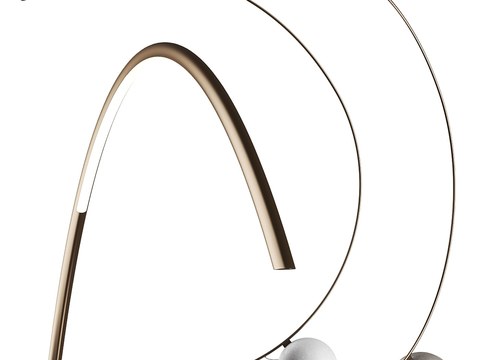 FLOS Modern Minimalist Moon Floor Lamp