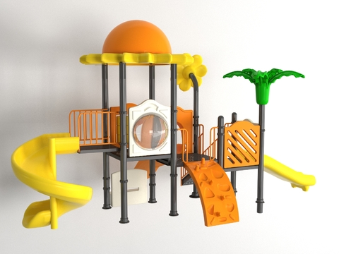 Free modern children's play facilities