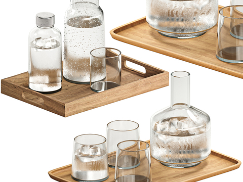 Tableware Cup Glass Cup Tray