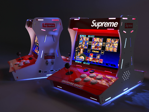 Modern Arcade Game Machine