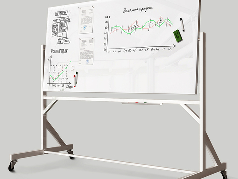 Office Whiteboard Mobile Whiteboard