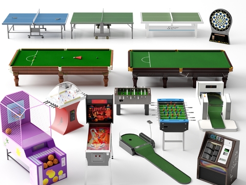 Billiards game machine basketball machine