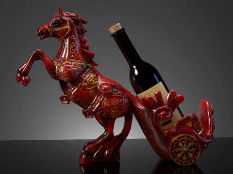 New Chinese-style Red Wine Rack for Marathon